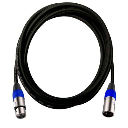 Imagem de 2 Cabos XLR 5 Metros Para Microfones Macho / Femea Santo Angelo