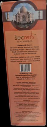 Imagem de 2 Caixa Incenso Secrets - Abre Caminho com 8 varetas cada