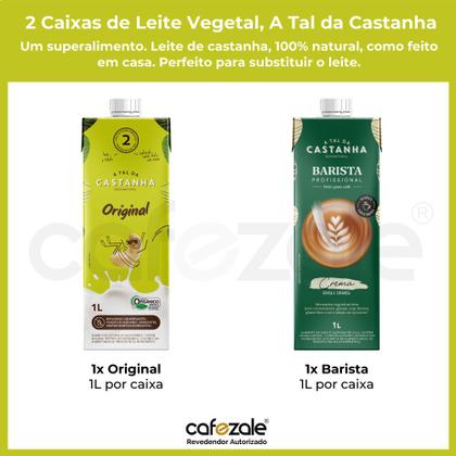 Imagem de 2 Caixas de 1L de Leite Vegetal, A Tal da Castanha