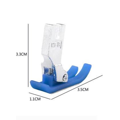 Imagem de 2 Calcador Teflon Para Máquina De Costura Reta Industrial MT18