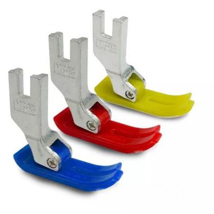 Imagem de 2 Calcador Teflon Para Máquina De Costura Reta Industrial MT18