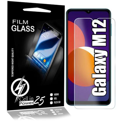 Imagem de 2 Capa Capinha PRETA + 2 P/Vidro Galaxy M12 M127 6.5 - Cell In Power25