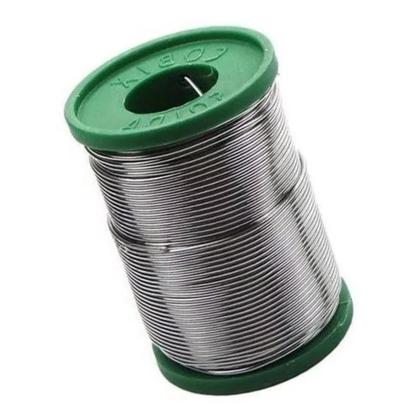 Imagem de 2 Carretel Estanho P/ Solda 40x60 Com Fluxo 1mm 250g Cobix