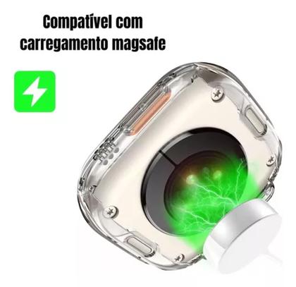 Imagem de 2 Cases Protetoras Para Smartwatch 47mm W29 Pro W59 X10 S10