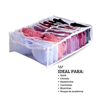 Imagem de 2 Colmeia Organizadora Para Sutiã, Rasteirinha, Chinelo. 40x30x10 M2