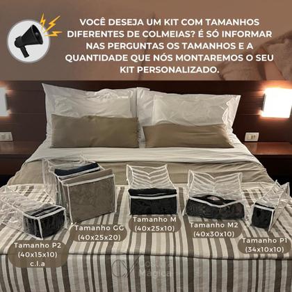 Imagem de 2 Colmeia Organizadora Para Sutiã, Rasteirinha, Chinelo. 40x30x10 M2