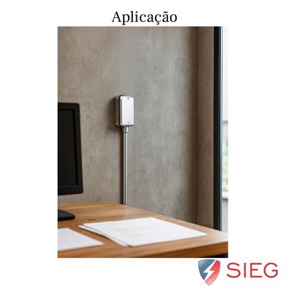 Imagem de 2 Condulete Modelo Lb Em Alumínio 1 1/2 Sem Rosca Sieg Prateado