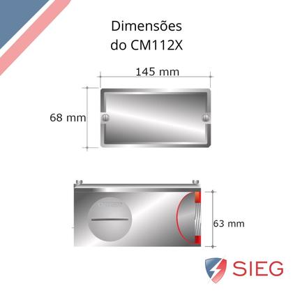 Imagem de 2 Condulete Múltiplo Modelo X Medida 1 1/2 em Alumínio Sieg