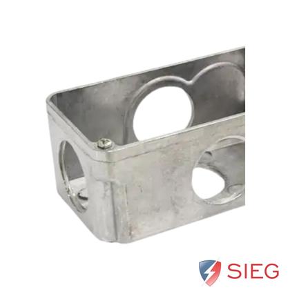 Imagem de 2 Condulete Múltiplo Modelo X Medida 1 1/2 em Alumínio Sieg