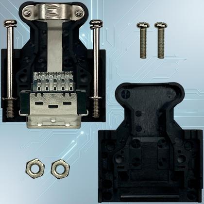 Imagem de 2 Conector Encooder Servo Delta ASD-CAEN1000 ASDCAEN1000