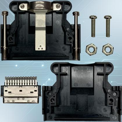 Imagem de 2 Conector Servo Drive Motor I/O Panasonic DVOP4350 50 Pin