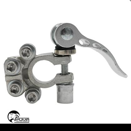 Imagem de 2 Conector Terminal Bateria C/ Engate Rápido Carro C/Chave Allen