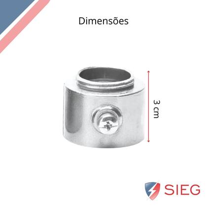 Imagem de 2 Conector Unidut Múltiplo Sieg Medida 1 1/4 Alumínio