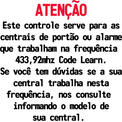 Imagem de 2 Controle Portão Farol Alto Tx Car Mini Ppa Garen Rcg Carro Moto Ipec