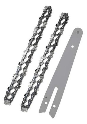 Imagem de 2 Corrente E Sabre Para Mini Motosserra Elétrica 4 Polegadas