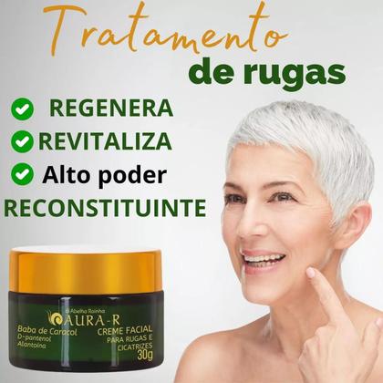 Imagem de 2 Creme Facial Baba De Caracol Rugas E Cicatrizes