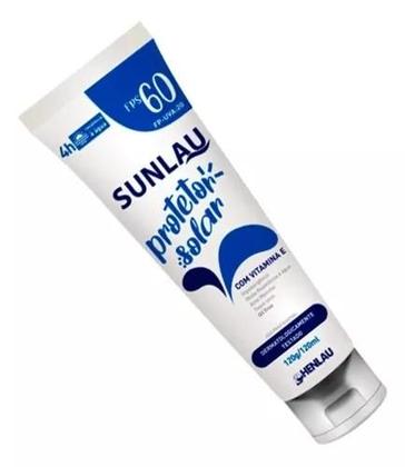 Imagem de 2 Creme Protetor Solar Bloqueador Sunlau Fps60 Facial 120g