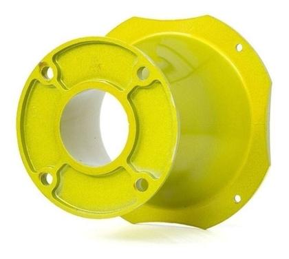 2 Driver Eros E405 Trio 8 Ohms + 2 Cornetao Alumínio Amarela