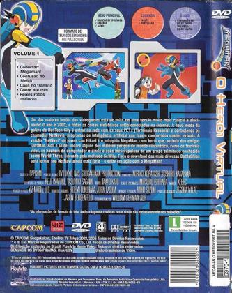 Imagem de 2 DVDs Megaman O Herói Virtual + Conectar Força Total