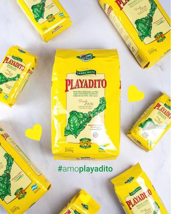 Imagem de 2 Erva Mate Chimarrão PLAYADITO ARGENTINA Tradicional 500g