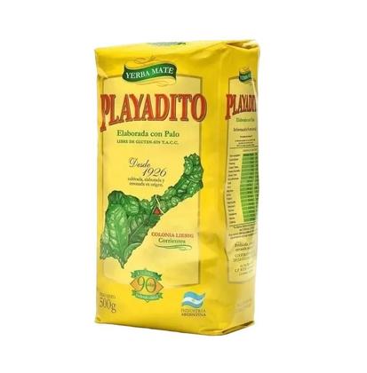 Imagem de 2 Erva Mate Chimarrão PLAYADITO ARGENTINA Tradicional 500g