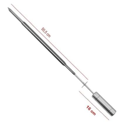 Imagem de 2 Espetos Tridentes Inox + 1 Espeto Picanha para Kits Brasa Grill