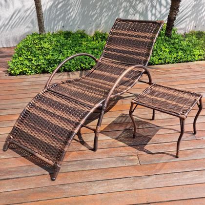 Imagem de 2 Espreguiçadeiras Copacabana p/ Piscina e Chácara+Mesa