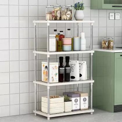 Imagem de 2 Estantes Metal Modular Multiuso 4 Prateleira Organizadora