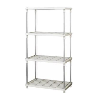 Imagem de 2 Estantes Metal Modular Multiuso 4 Prateleira Organizadora