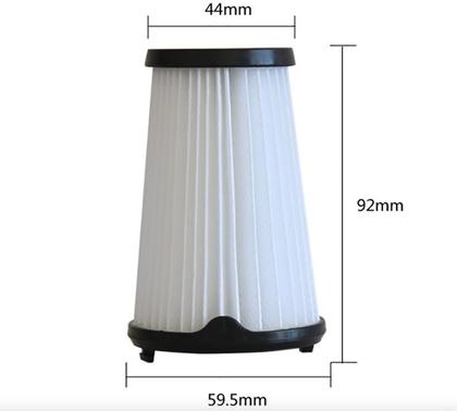 Imagem de 2 Filtro Aspirador Electrolux Ergorapido Erg25 Erg26 Erg27
