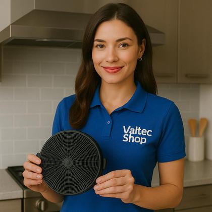 Imagem de 2 Filtros Carvão Ativado Para Coifa Electrolux 60cx / 90cx / 90cxs ( 21cm )