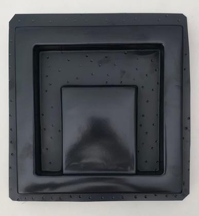 Imagem de 2 Formas Vazado Cobogó Abs 1,5mm - U 29x29x3,5cm