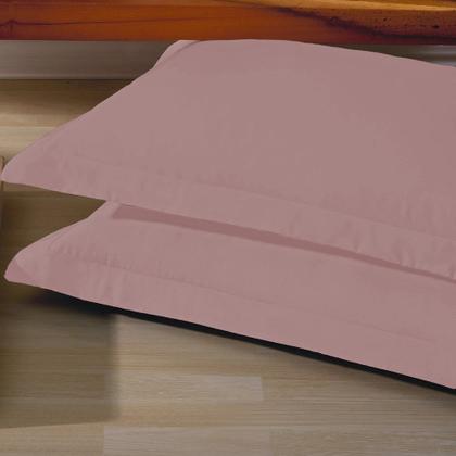 Imagem de 2 Fronhas Casa Blanca com 4 Abas Percal 400 Fios 100% Algodão Egípcio 0,50 x 0,90 cm