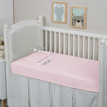 Imagem de 2 Fronhas de Berço Algodão 200 Fios Menino e Menina 2 Peças