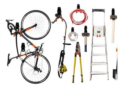 Imagem de 2 Gancho Para Pendurar Escada Bicicleta Cadeira Na Parede