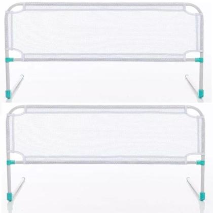 Imagem de 2 Grade de Cama Proteção para Bebê e Criança Protetor Colchão Prática