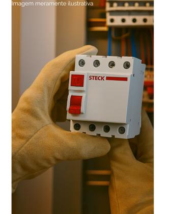 Imagem de 2 Interruptor Diferencial Residual Dr 63a 4 Polos 30ma Steck
