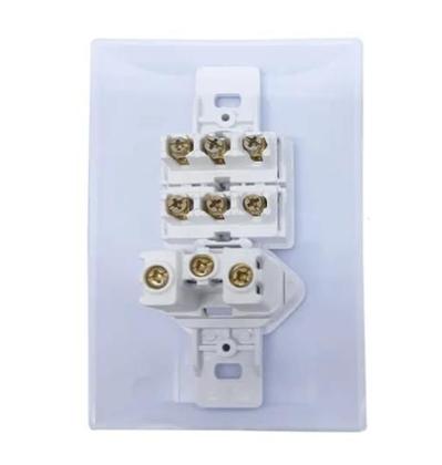 Imagem de 2 Interruptores Paralelo + 1 Tomada 20a 3p Flp Paris 1421220