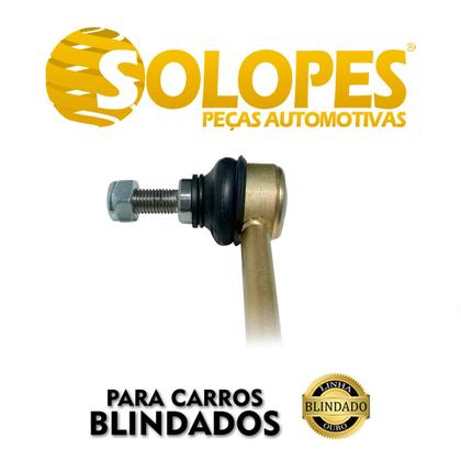 Imagem de 2 Kit Batente Amarelo Guarda Pó Bieleta Estabilizadora Reforçada Dianteira Volvo S80 2007 2008 2009