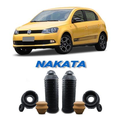 Imagem de 2 Kit Batente Dianteiro Volkswagen Gol G6 14 15 16