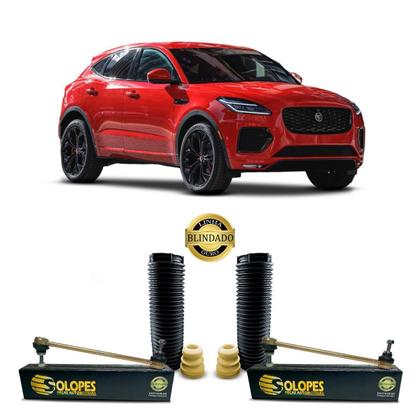 Imagem de 2 Kit Bieleta Dianteira P/Blindado Jaguar E-Pace 2021 A 2023