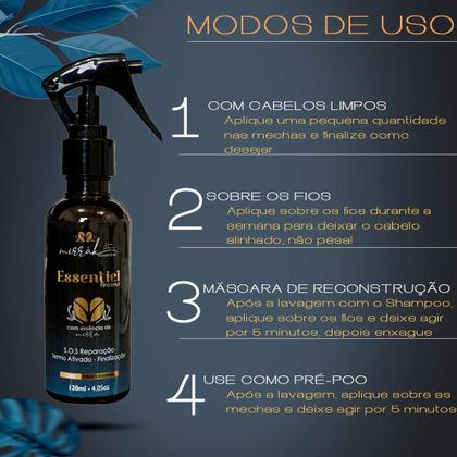 Imagem de 2 Kit Essentiel Mirrah 120ml+ampola 60ml Mãe E Filha