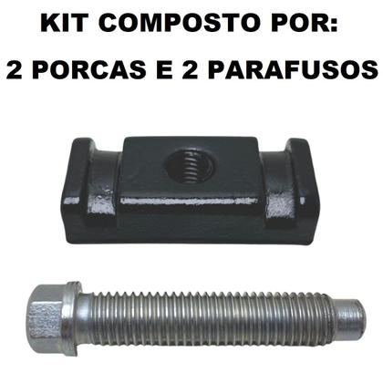 Imagem de 2 kit parafuso com porca barra de torção ranger 1998 a 2012 - explorer 1995 a 2005