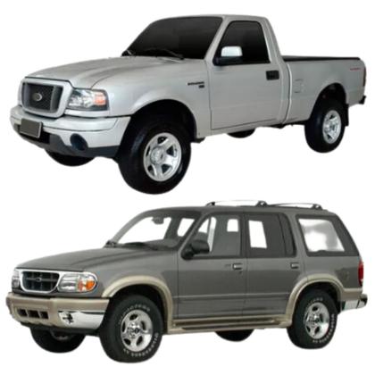 Imagem de 2 kit parafuso com porca barra de torção ranger 1998 a 2012 - explorer 1995 a 2005