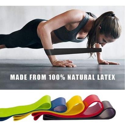 Imagem de 2 Kits 10 Faixas Elásticas Thera Band Exercícios Em Casa