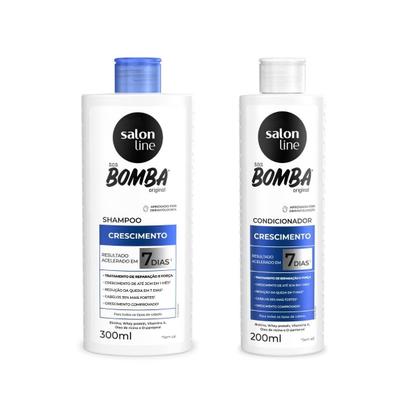 Imagem de 2 Kits Salon Line Bomba Salon Line Antiqueda + Crescimento