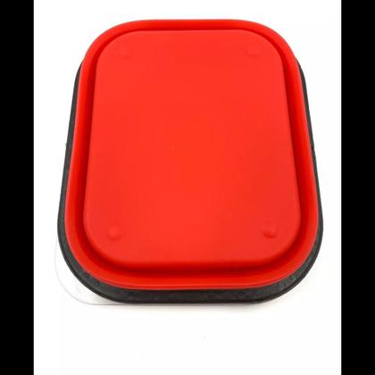 Imagem de 2 Marmita De Silicone Dobrável Retrátil Com Talher Portátil