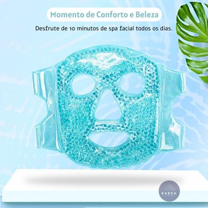 Imagem de 2 Máscaras de Gel Tratamento Facial Quente e Frio Skin Care