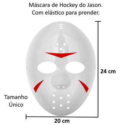 Imagem de 2 Máscaras Jason Hockei Festa Fantasia Bruxas Carnaval