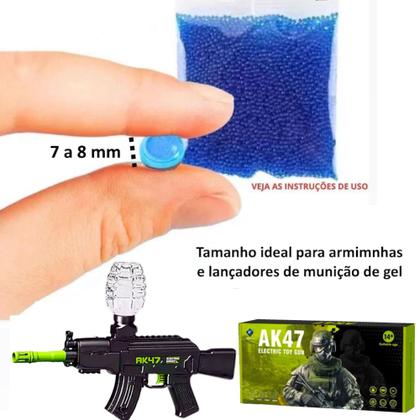Imagem de 2 Metralhadourras de Bolinhas Gel Automática Recarregável AK